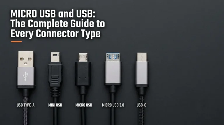 micro usb and usb